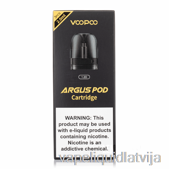 Voopoo Argus Pod Nomaiņa Pods 1.2ohm Pods Vape šķidrums